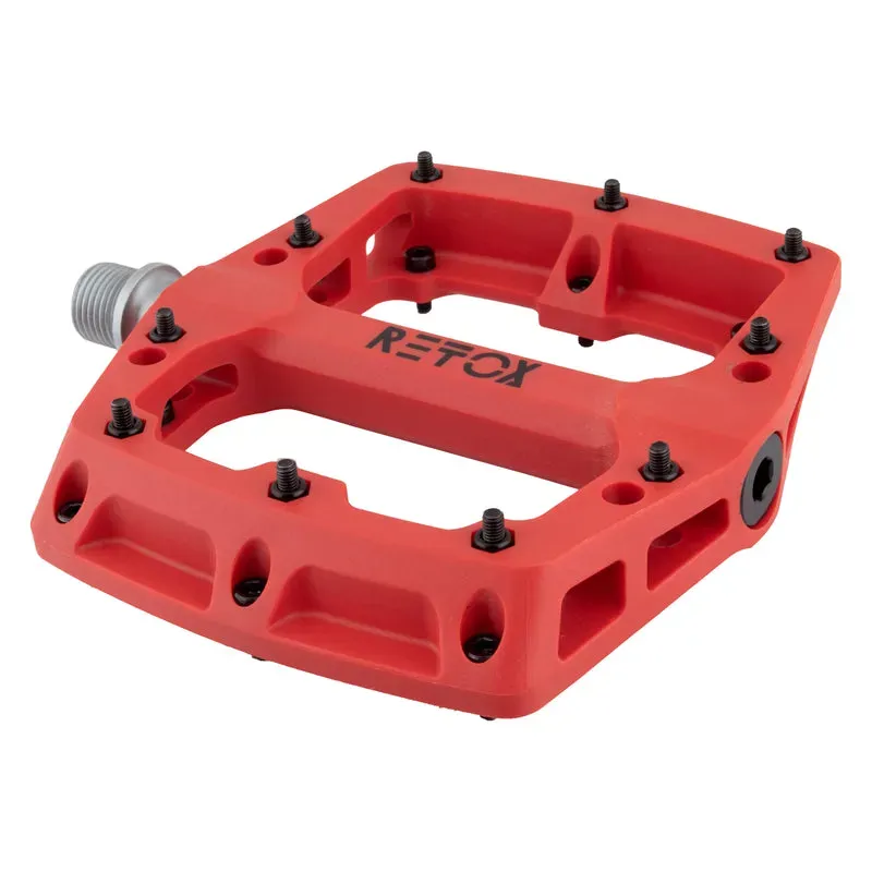 Origin8 9/16 Retox Platform Pedals in Red