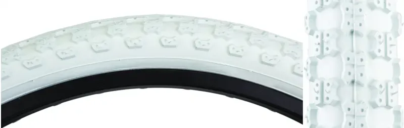 Sunlite MX3 K50 20x2.125 BMX Tire in White
