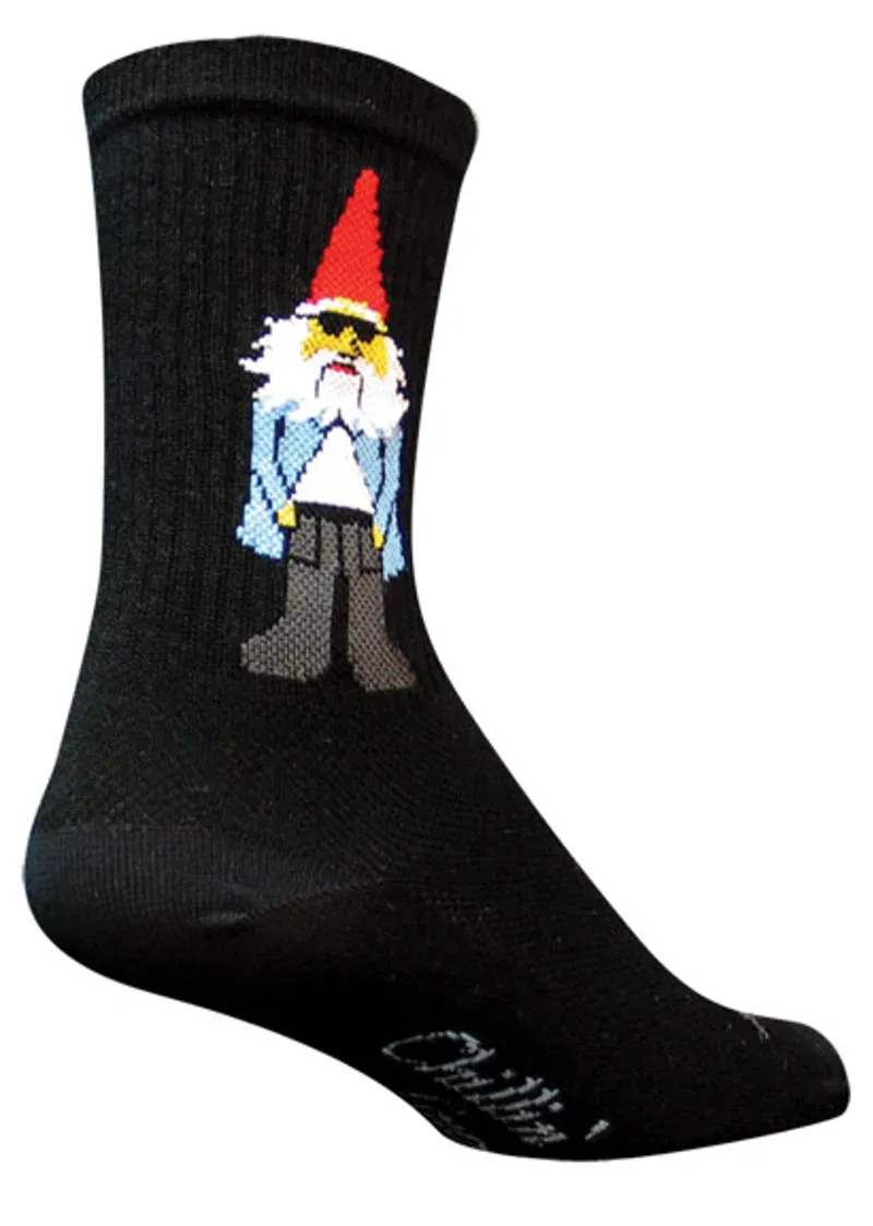 Sockguy Gnomies Crew Socks in Black