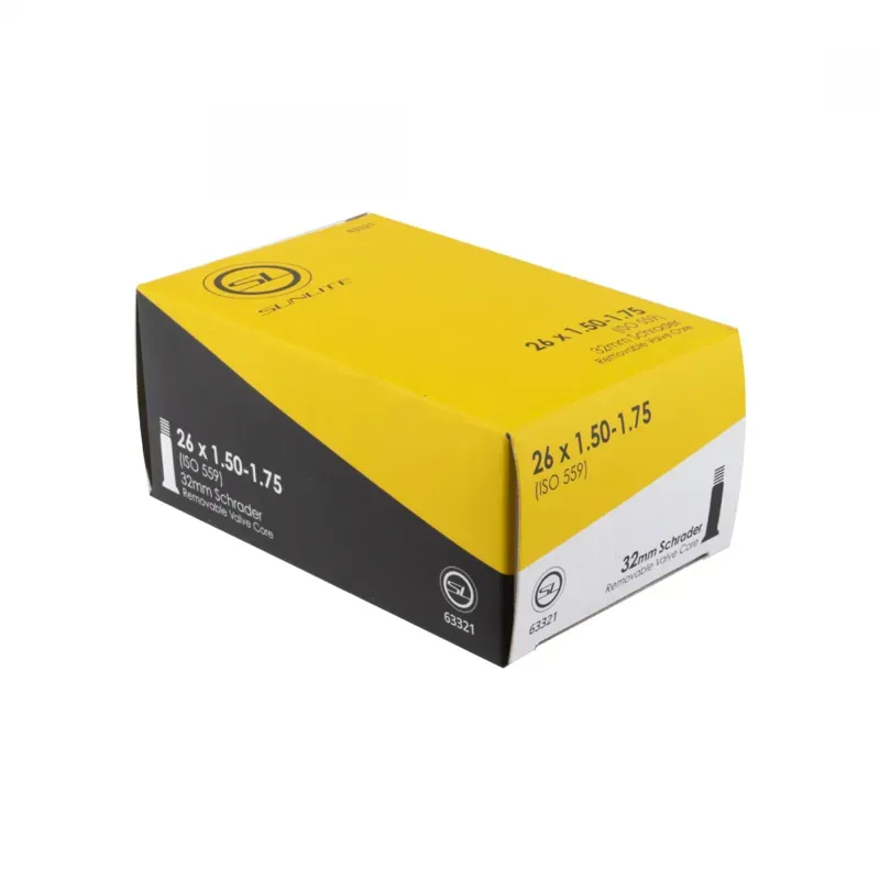 Sunlite Schrader Valve Inner Tube - SV32 38mm 26x1.50-1.75
