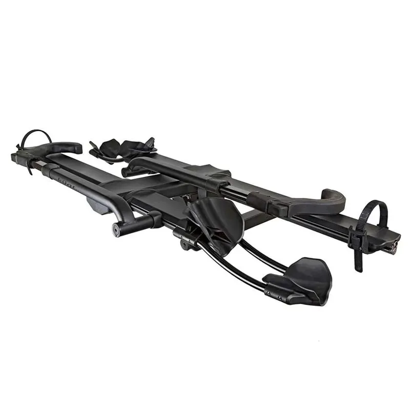 Kuar NV Base 2.0 2in Hitch Mounted Bike Rack in Metallic Black-1
