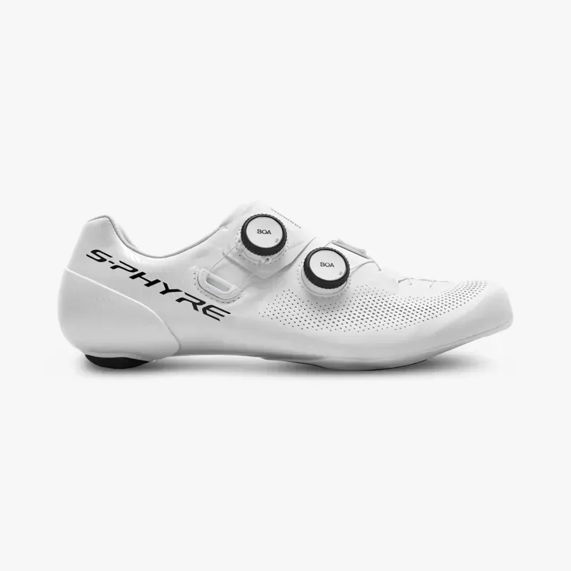 Shimano SH-RC903 S-Phyre Racing Shoes in White-5