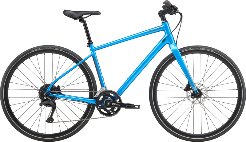 Cannondale Quick 3 Disk Fitness Bike in Electric Blue