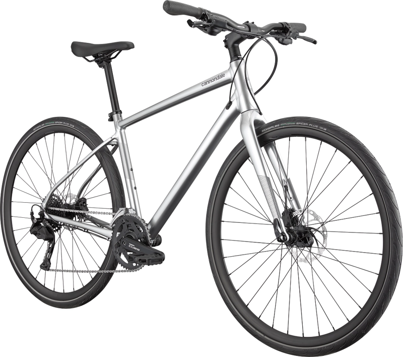 Cannondale Quick 3 Disk Fitness Bike in Mercury Gray-1