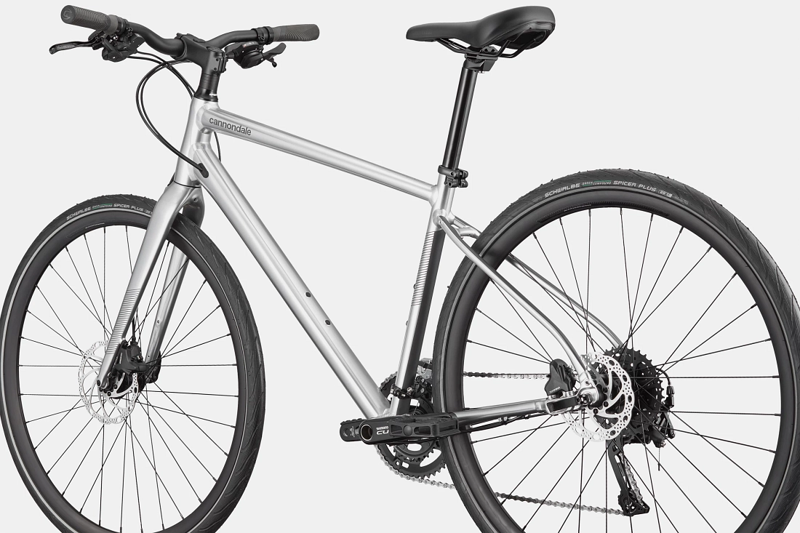 Cannondale Quick 3 Disk Fitness Bike in Mercury Gray-5