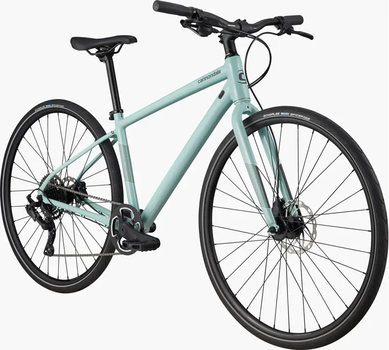 Cannondale Women's Quick 4 Disk Hybrid Bike in Mint-1