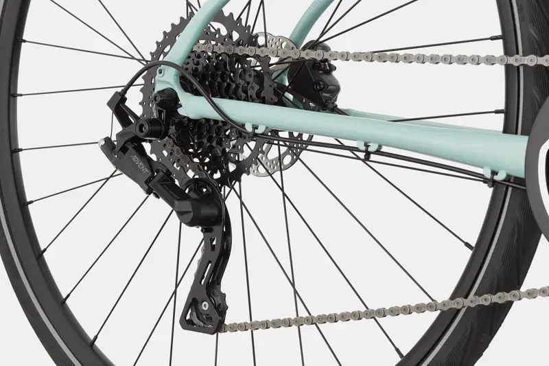 Cannondale Women's Quick 4 Disk Hybrid Bike in Mint-5