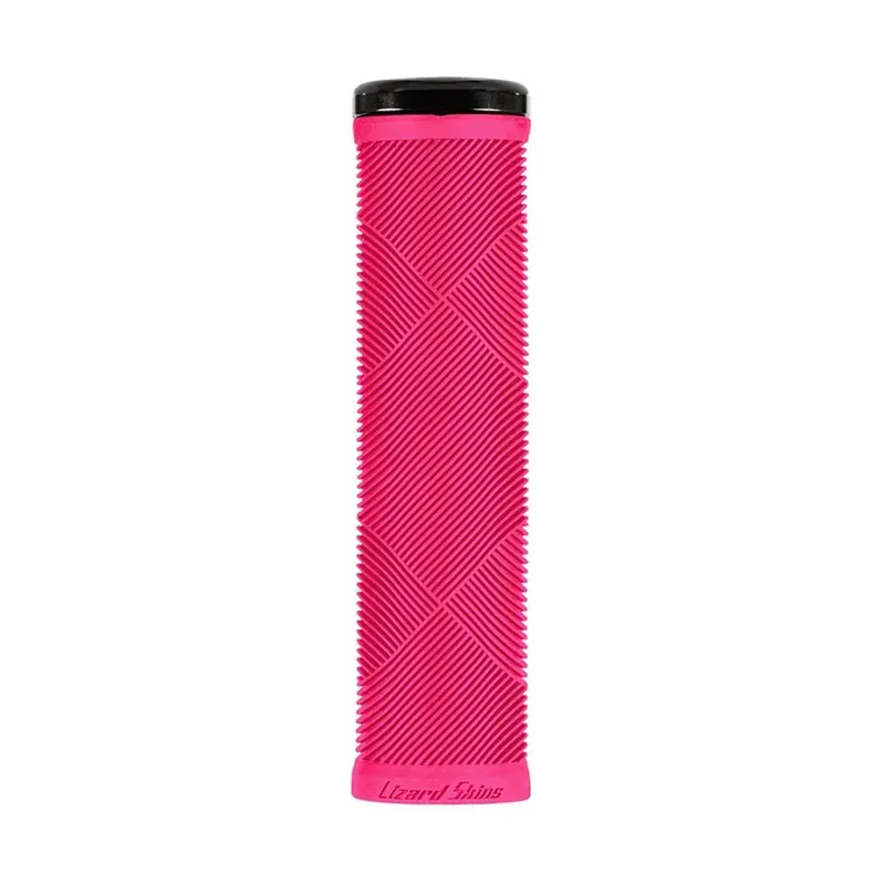 Lizard Skins Strata Single-Sided Lock-On Grips in Neon Pink