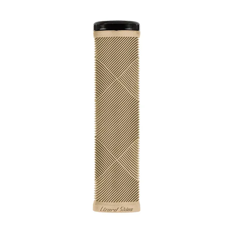 Lizard Skins Strata Single-Sided Lock-On Grips in Sand Tan