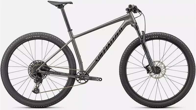 Specialized Chisel XC Mountain Bike in Smoke/Tarmac Black