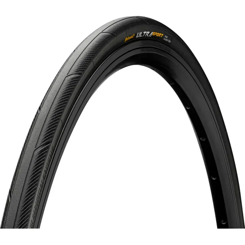 Continental Ultra Sport III 700x25 Folding Tire in Black