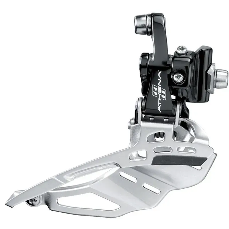 Campagnolo Athena 11s Triple Front Derailleur Braze-on in Black