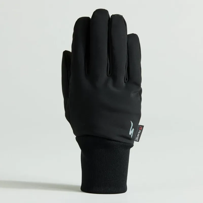 Specialized Softshell Deep Winter Long Finger Gloves in Black