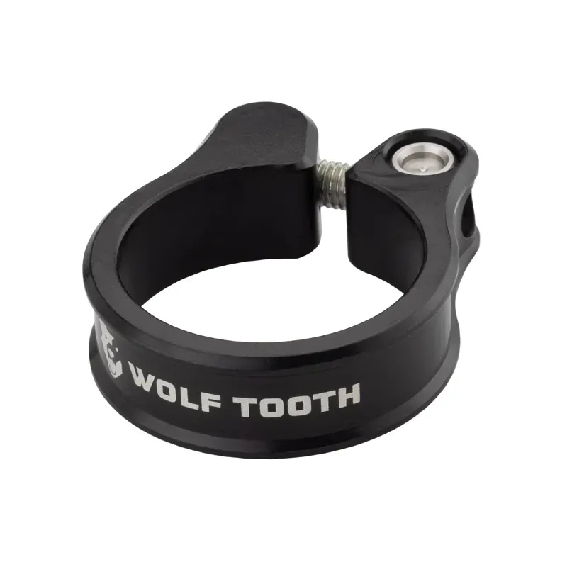 Wolf Tooth Seatpost Clamp - 38.6mm Bolt-On Black