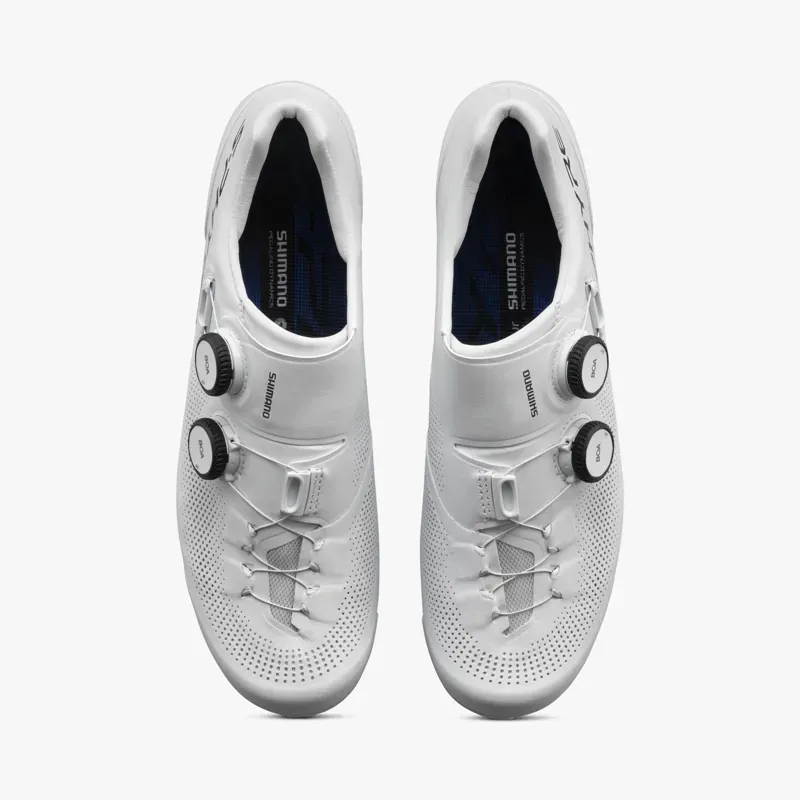 Shimano SH-RC903 S-Phyre Racing Shoes in White-4