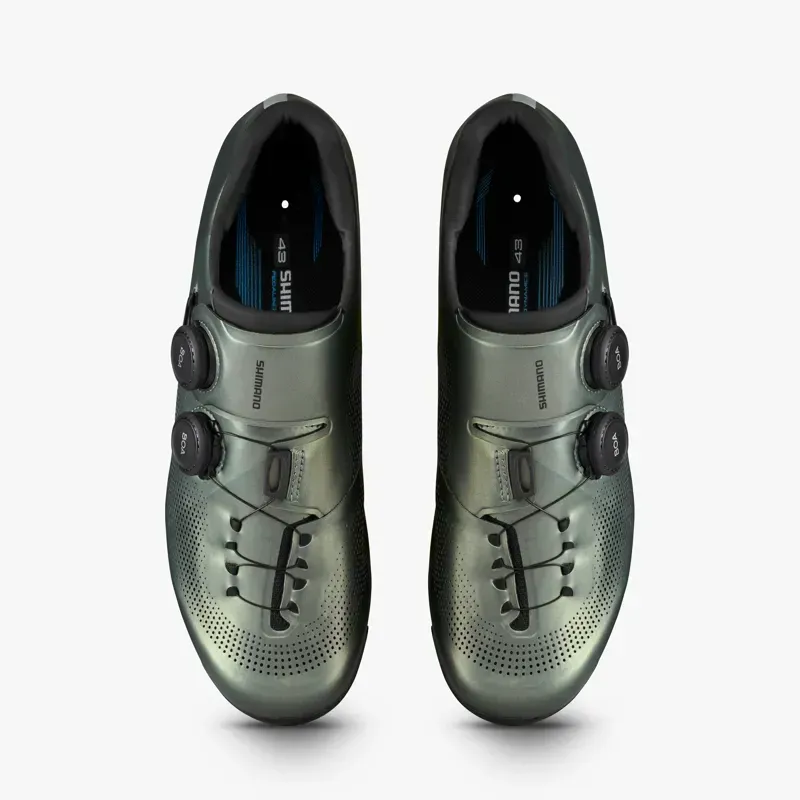 Shimano SH-RC703 Road Cycling Shoe in Sage Green-5