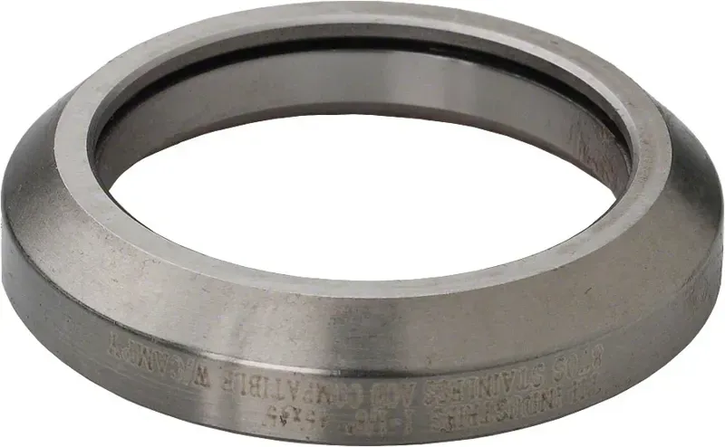 Full Speed Ahead 45x45 SS 1-1/8-inch Micro ACB H-set Bearing in Silver