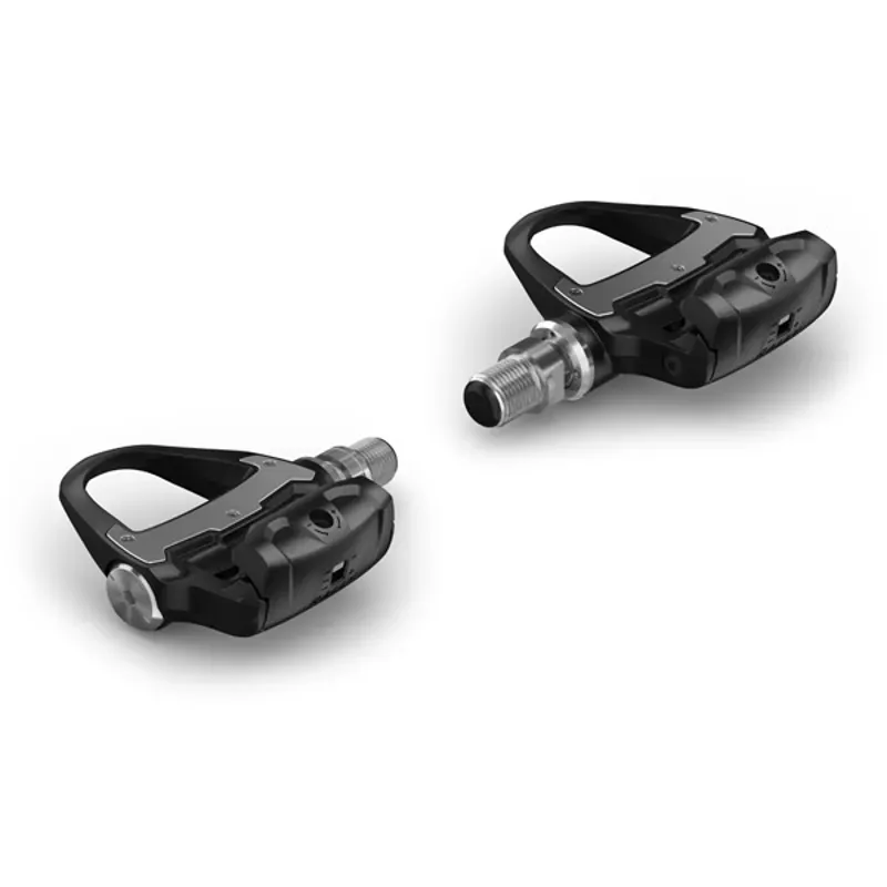 Garmin Rally RS100 Power Meter Pedals - Single Sided Clipless Composite 9/16 Black Pair Single-Sensing Shimano SPD- SL Black