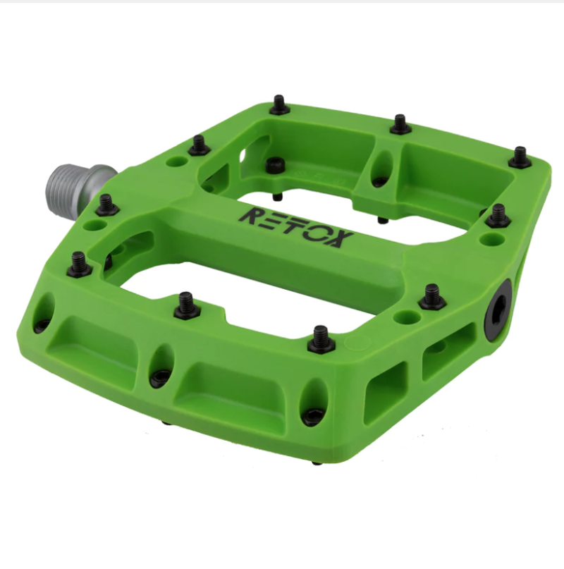 Origin8 Retox 9/16-inch Platform Pedals in Green