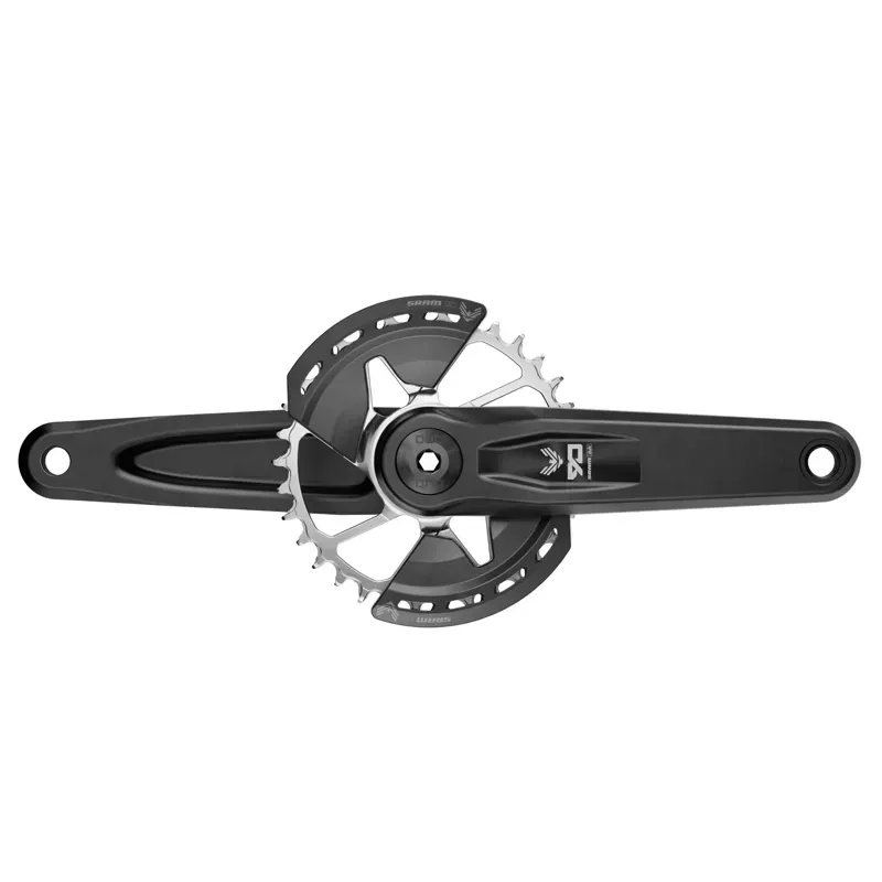 SRAM Eagle 90 T-Type 170mm 12-sp. 32-t Wide Cranks w/ Guard in Black