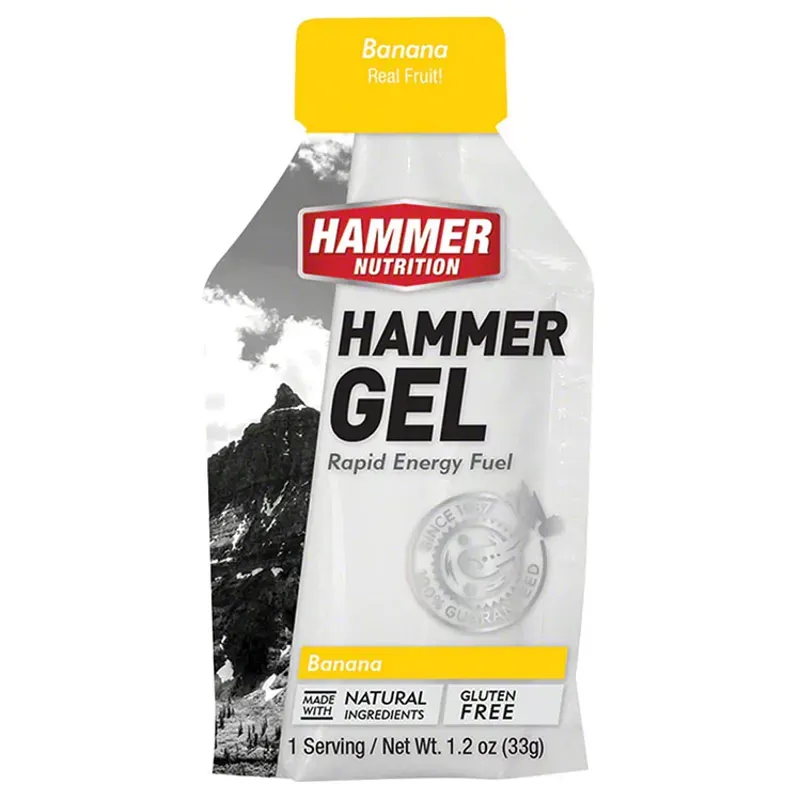 Hammer Nutrition Gel - Banana 1.2oz 24-box