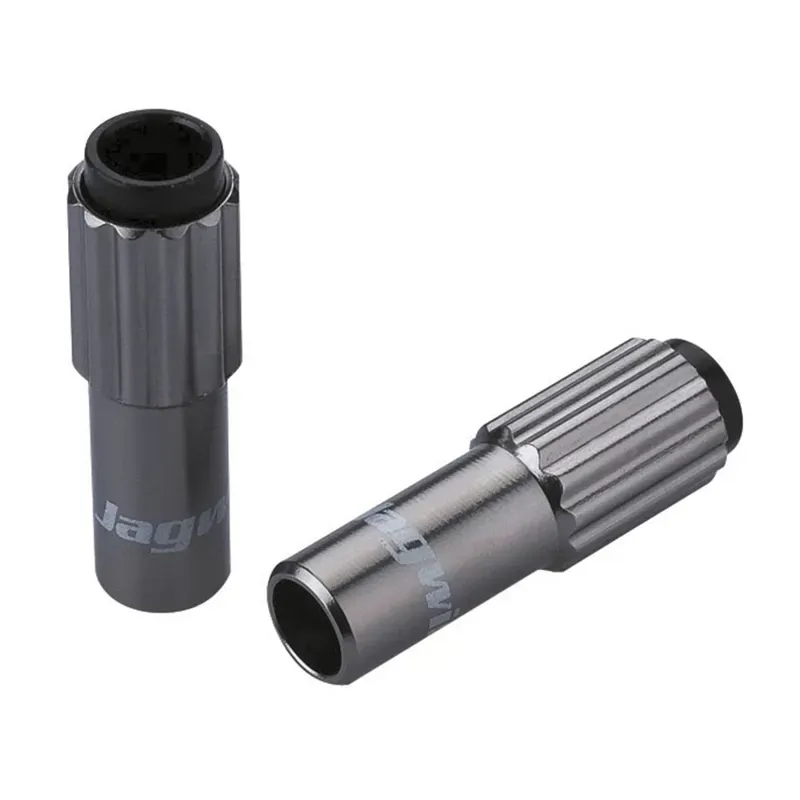 Jagwire Mini Alloy In-Line Gear Adjusting Barrels in Black