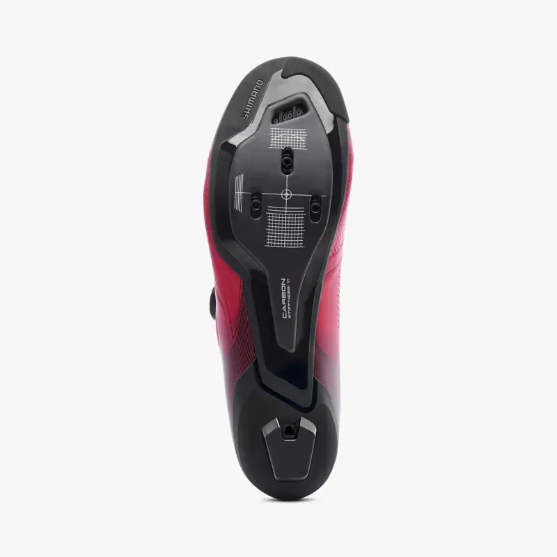 Shimano Men's RC702 Road Shoes in Crimson-3