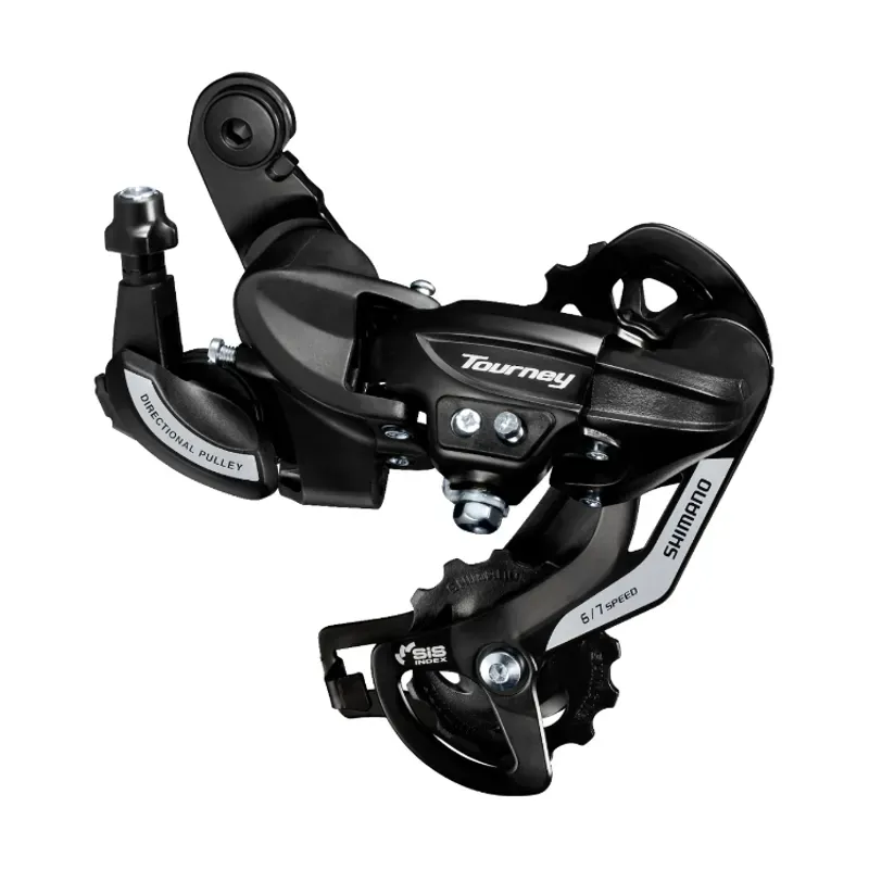 Shimano Tourney RD-TY500-SGS 6-7-speed LC Rear Derailleur in Black