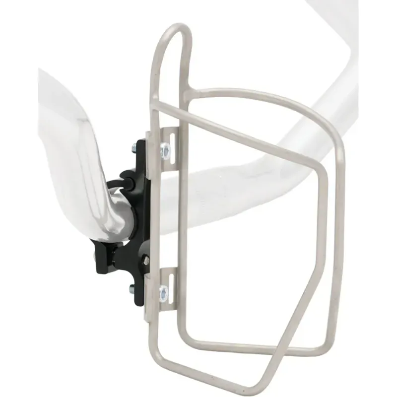 Problem Solvers Clamp-On 25.4-31.8mm Water Bottle Mount in Black-1