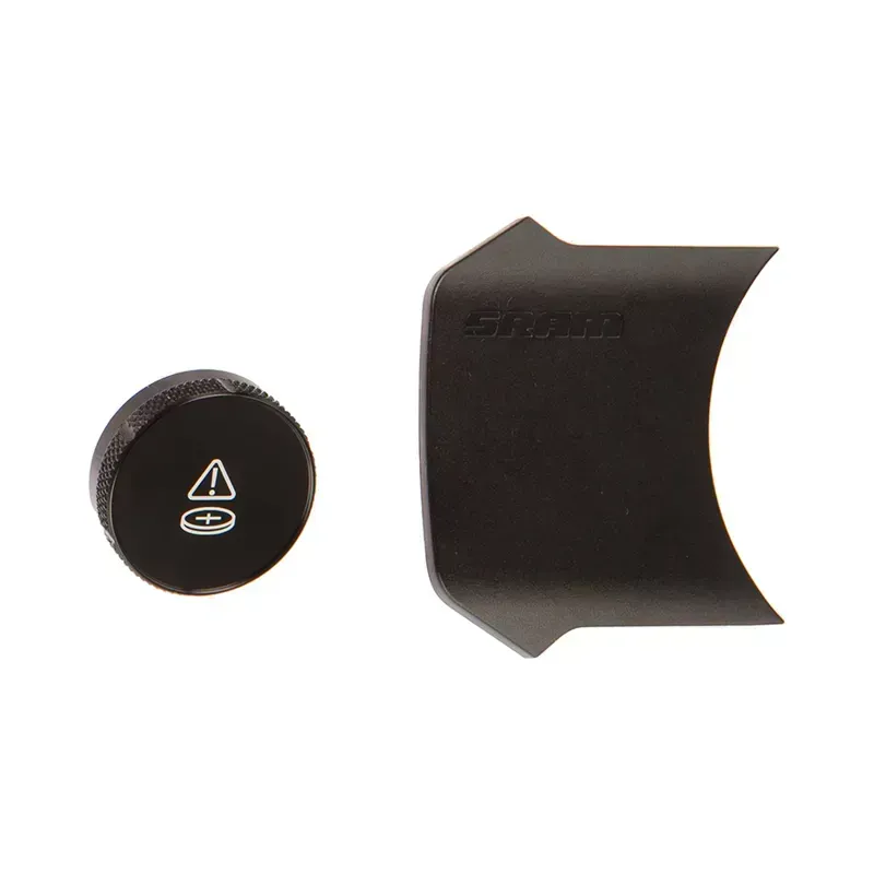 Quarq Red E1 Power Meter Battery Lid in Black