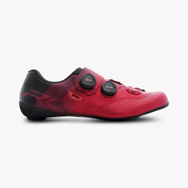 Shimano Men's RC702 Road Shoes in Crimson