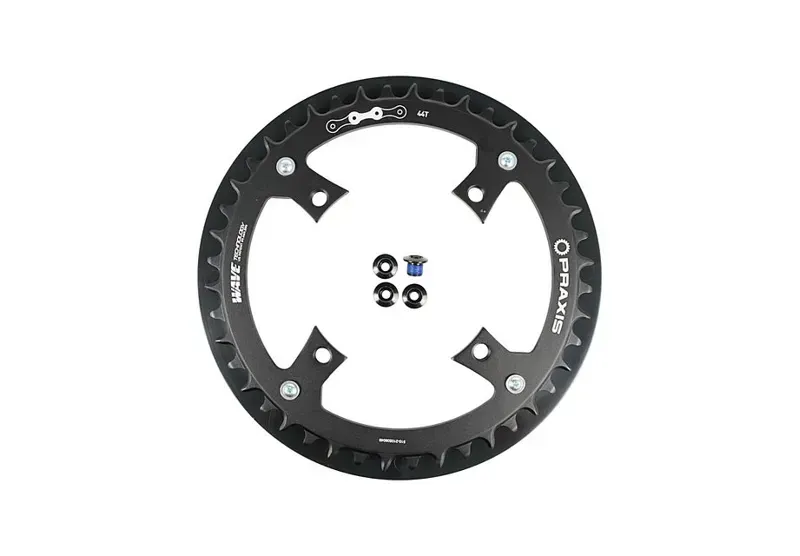 Specialized 11/12-speed 44-tooth 1x Chainring w/ Guard/Bolts in Black-1