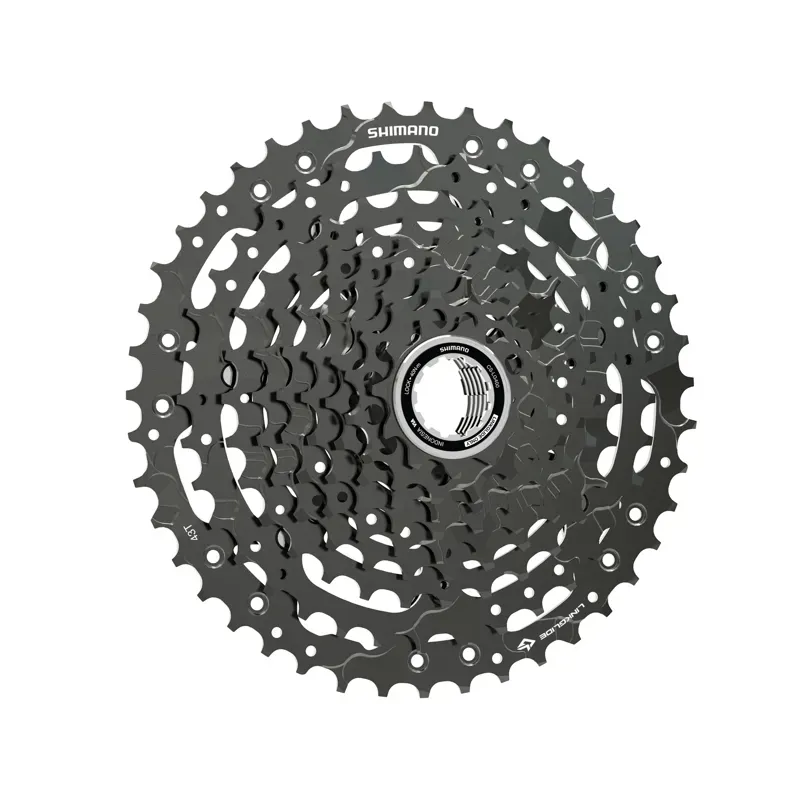 Shimano Linkglide CS-LG400-10 10-speed Cassette in Silver-1