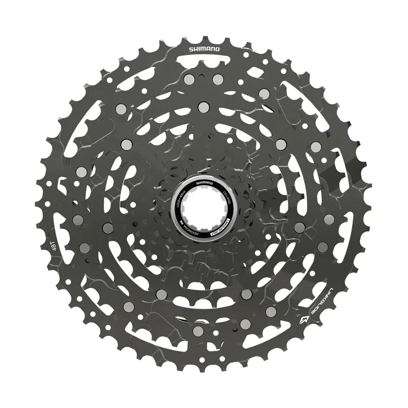 Shimano Linkglide CS-LG400-10 10-speed Cassette in Silver-2