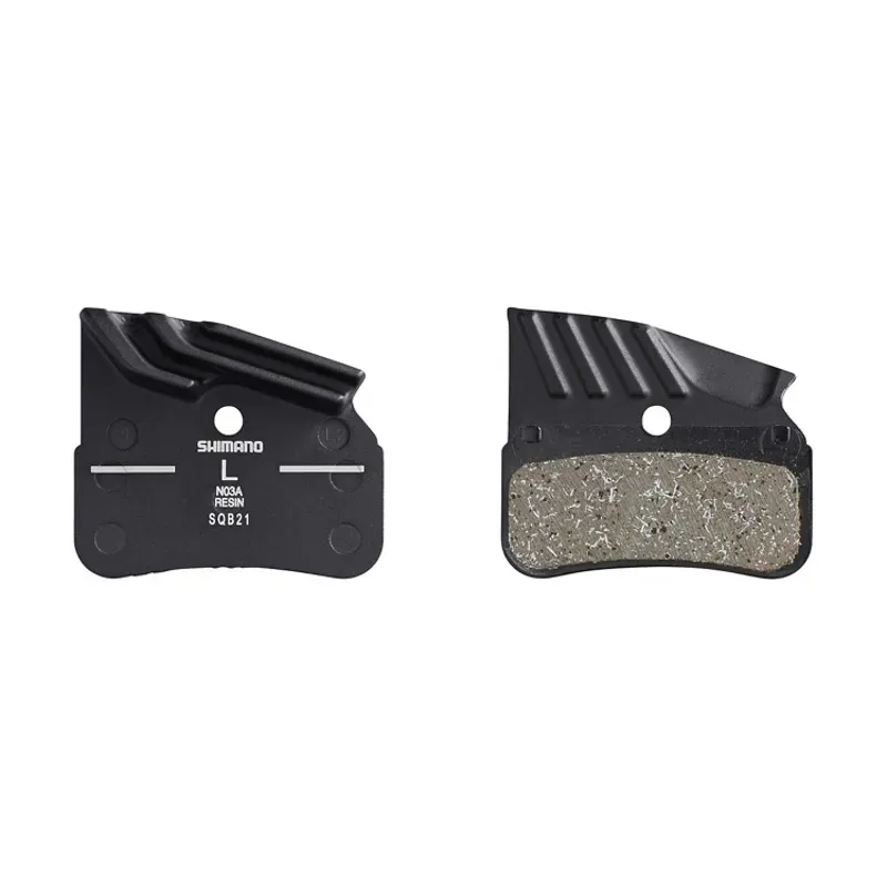 Shimano P03A-FF Resin Finned Disk Brake Pad in Black-3