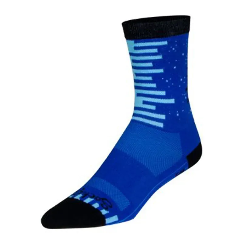 Sockguy Night And Day Socks 6 Inch in Black-1