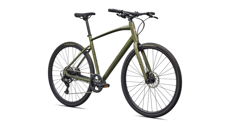 Specialized Sirrus X 2.0 Fitness Bike in Laurel Green Metallic-4