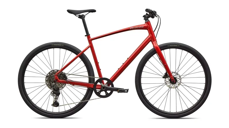 Specialized Sirrus X 3.0 Fitness Bike in Cayenne/Dolomite Frost