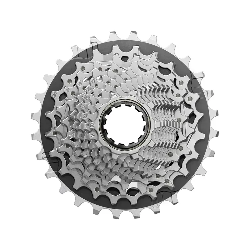 SRAM Force XG-1270 Cassette - 12-Speed 10-36t Silver For XDR Driver Body E1 Silver/Black
