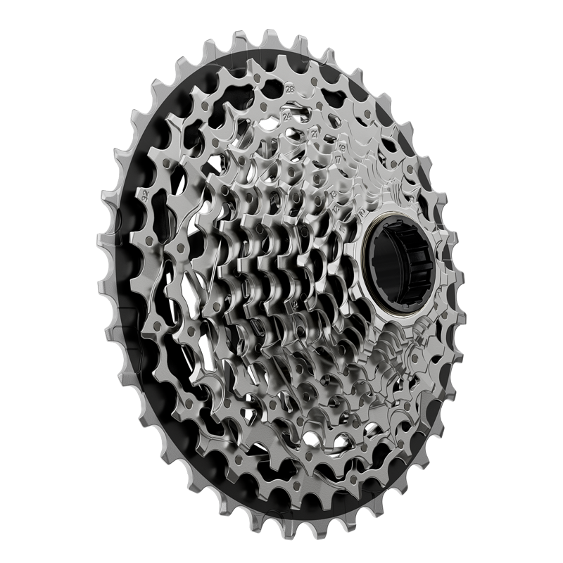 SRAM Force XG-1270 Cassette - 12-Speed 10-36t Silver For XDR Driver Body E1 Silver/Black-5