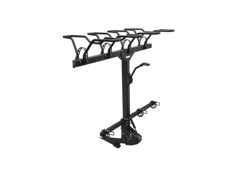 Thule ReVert 4-Bike Vertical Hanging 2in Hitch Rack in Black-1