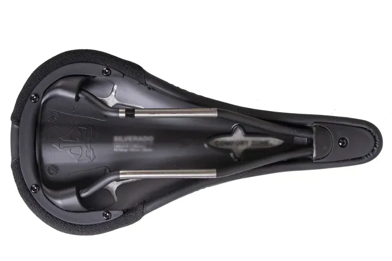 WTB Silverado Steel Saddle 280x142mm in Black-2