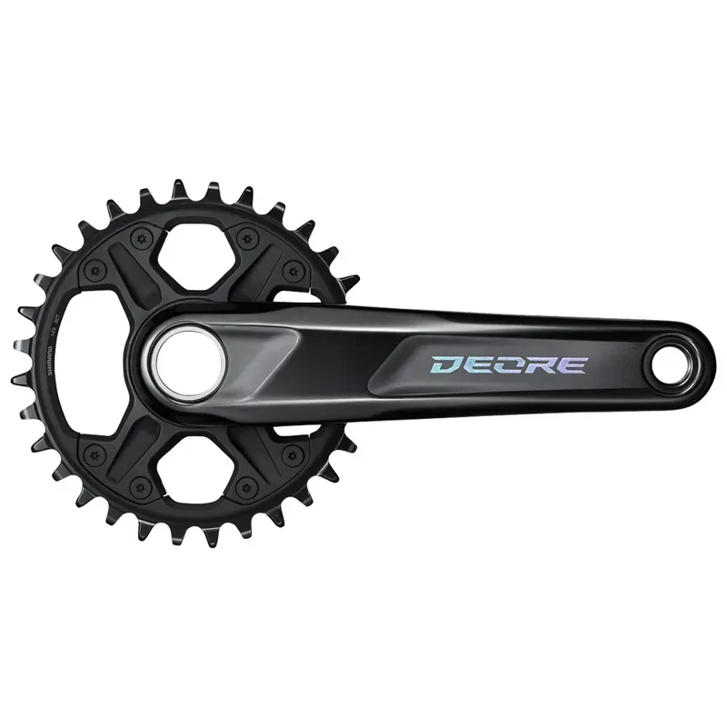 Shimano Deore FC-M6130 Crankset 56.5mm Chainline in Black