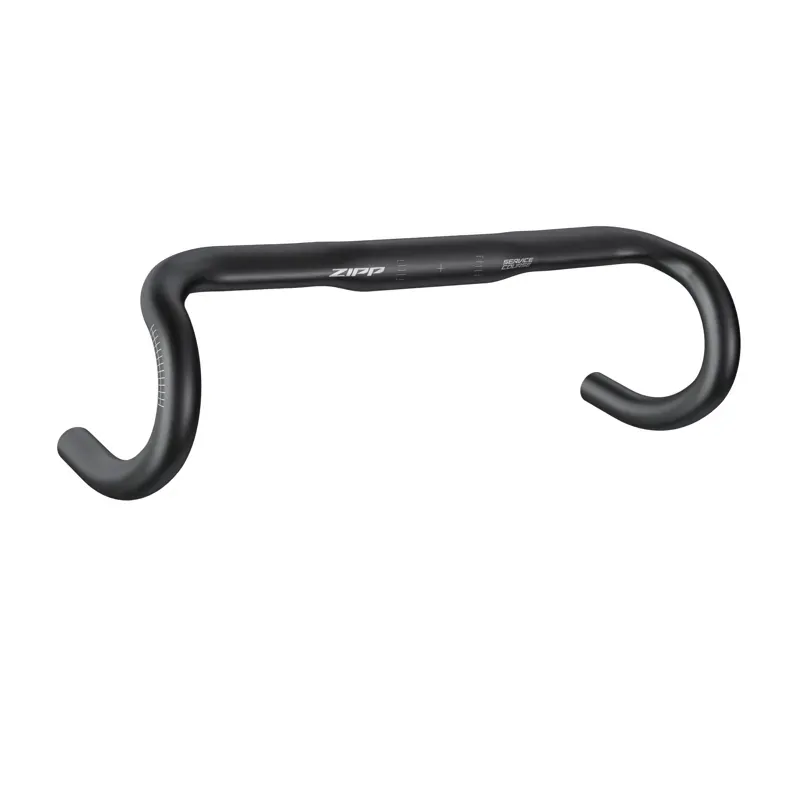Zipp Service Course 70 Ergo Drop Handlebar - Aluminum 31.8mm 42cm Bead Blast Black B2 Bead Blast Black
